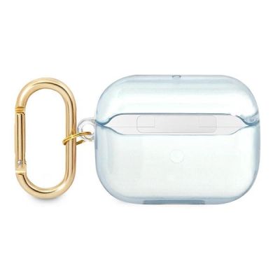 2. Etui Guess Strap Collection na AirPods Pro - niebieskie