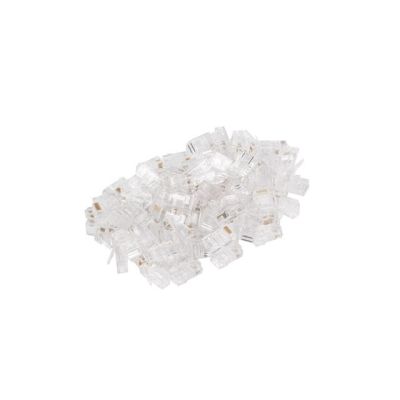 4. LANBERG WTYK SIECIOWY RJ45 (8P8C) KAT.5E UTP (100SZT) DO LINKI I DRUTU