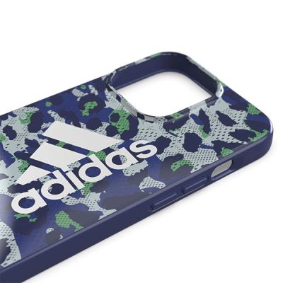 5. Etui Adidas OR SnapCase Leopard na iPhone 13 / iPhone 13 Pro - niebieskie
