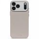 Etui Decoded Leather Backcover z MagSafe na iPhone 17 Pro Max - szara