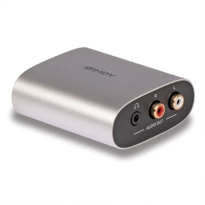 3. Lindy 38363 konwerter plików audio Srebrny