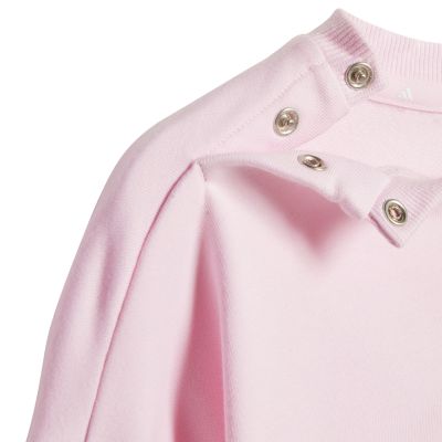 12. Dres dla dzieci adidas Essentials Joggers różowo-fioletowy JD6482