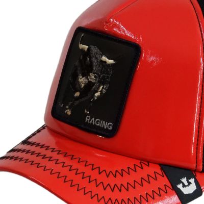 6. Czapka z daszkiem Goorin Bros. Pamplona Raging Trucker - 101-1583-RED