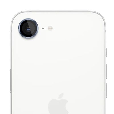 6. Szkło hartowane na obiektyw aparatu 3mk Lens Protection Pro do iPhone 16e - niebieskie