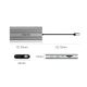 3. Stacja dokująca USB-C Orico XDR 12w1 USB-A USB-C HDMI 4K VGA RJ45 Gigabit PD 100W czytnik kart SD i microSD - srebrna