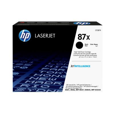 86. HP 87X oryginalny wkład z czarnym tonerem LaserJet XL
