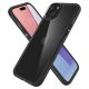 11. Etui Spigen Crystal Hybrid na iPhone 15 Plus - przezroczysto-czarne