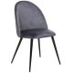 DINING CHAIR SLANO GREY 54X52X84