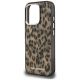 6. Etui Karl Lagerfeld IML Leopard Pattern MagSafe do iPhone 16 Pro Max - brązowe
