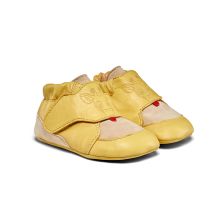 Buty do raczkowania ze skóry Affenzahn Crawly Giraffe (01257-60097)