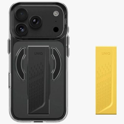 2. Etui UNIQ Heldro Air Magclick Charging na iPhone 18 Pro / 17 Pro - czarne