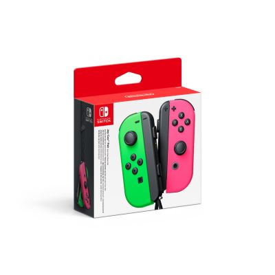 7. Kontrolery Nintendo Joy-Con Pair Neon Green/Neon Pink