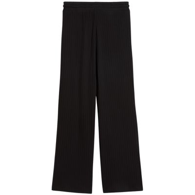 3. Spodnie damskie Puma HER Comfort High-Waist Wide Leg czarne 693284 01