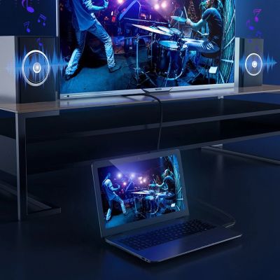 19. Baseus kabel przewód HDMI 2.0 4K 60 Hz 3D HDR 18 Gbps 2 m czarny (CAKGQ-B01)