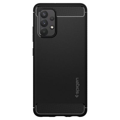 12. Etui Spigen Rugged Armor na Samsung Galaxy A52 / A52S - czarny mat