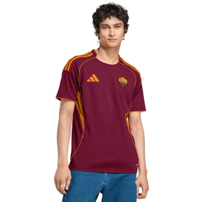 7. Koszulka męska adidas AS Roma 25/26 Home bordowa JP4184