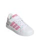 2. Buty dla dzieci adidas Grand Court 3.0 biało-różowe JP9371