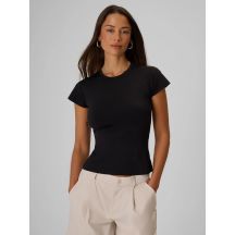 T-shirt slim gładki damski 4F 4FRSS26TTSHF4520-20S