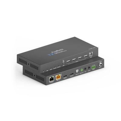 3. PureLink - PureTools - Zestaw przedłużacza HDBaseT z USB 2.0 i funkcją Audio Breakout, 4K (PT-HDBT-1010)