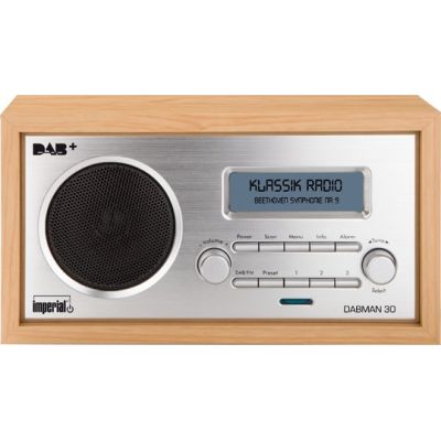 3. Radio Imperial DABMAN 30 DAB+/FM drewno