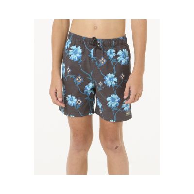 Boardshorty RIP CURL Surf Revival Floral Volley-Boy czarny