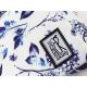 6. PLECAK THE SOCIETY PACK XCLASSIC BACKPACK 181CPR702-72 OFF WHITE BLUE FLOWER ALLOVER