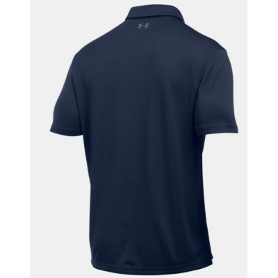 Koszulka treningowa Under Armour Tech Polo, z krótkim rekawem, w kolorze granatowym