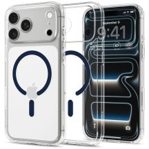 Etui Spigen Ultra Hybrid MagSafe na iPhone 18 Pro Max / 17 Pro Max - przezroczysto-granatowe