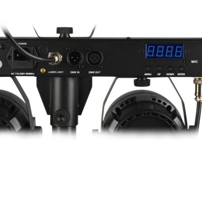 17. Multiefekt LIGHT4ME BELKA LED PAR DERBY LASER