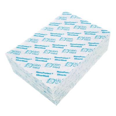 2. FILTR Z AKTYWNYM NANOSREBREM 2-WARSTWOWY (10-pak) do maseczki 380047