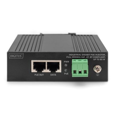 4. Digitus Gigabit EthernetPoE Injector, przemysłowy