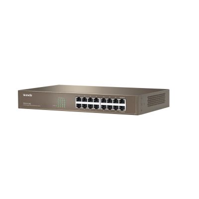 9. Switch Tenda TEG1016D (16x 10/100/1000Mbps)