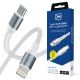 Kabel 3mk Hyper Cable N-SERIES USB-C / Lightning 2m PD 3.0 9V / 3A 27W - biały