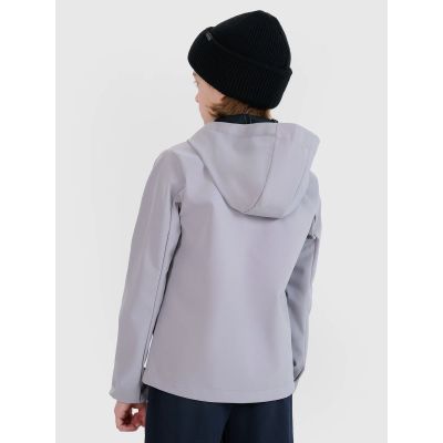 4. Kurtka chłopięca softshell wiatroodporna NeoDry 5000 4F4FJWSS25TSOFM306-25S