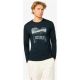 Longsleeve męski SUPER.NATURAL M SNOW TRAIL ESCAPE LS granatowy