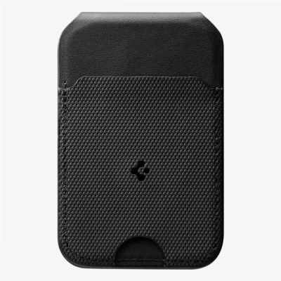 4. Magnetyczny portfel Spigen Slim Fold Tripod Wallet S314-2 MagSafe na telefon - czarny