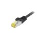 Equip 605110 kabel sieciowy Czarny 25 m Cat6a S/FTP (S-STP) Okrągły