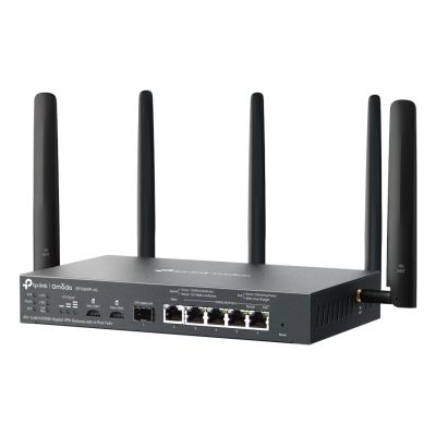 3. TP-Link Omada ER706WP-4G router bezprzewodowy Gigabit Ethernet Dual-band (2.4 GHz/5 GHz) Czarny