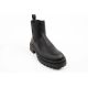 2. GAP buty damskie Louise czarne botki za kostkę modne wsuwane