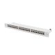 16. LANBERG PATCH PANEL 24 PORT 1U 19" KAT.7 FTP SZARY PPS7-1024-S