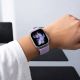 6. Pasek Tech-Protect NylonLoop na Apple Watch 44 / 45 / 46 / 49 mm - fioletowy