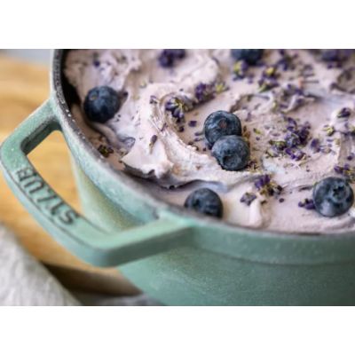 13. Garnek żeliwny okrągły STAUB 40508-707-0 - miętowy 6.7 ltr