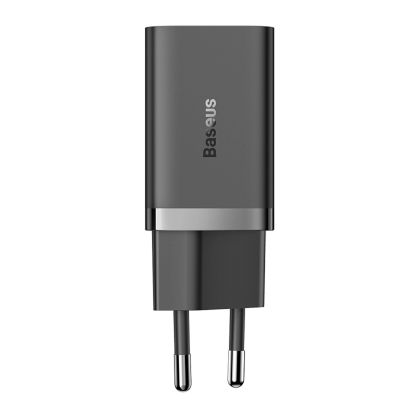 3. Ładowarka sieciowa Baseus GaN5 Pro 40W 2xUSB-C - czarna