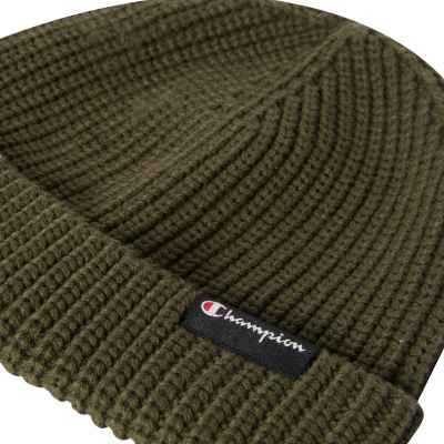 3. Czapka Champion Beanie Cap khaki 806068 GS585