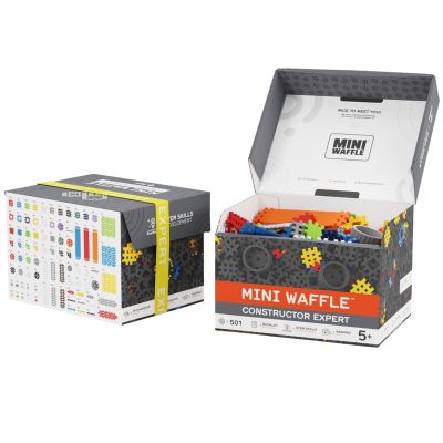 4. MARIOINEX Klocki Mini Waffle Konstruktor Expert, 501 elementów