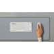 9. Logitech 920-012204 klawiatura Dołączona myszka Uniwersalne RF Wireless + Bluetooth QWERTZ Niemiecki Biały