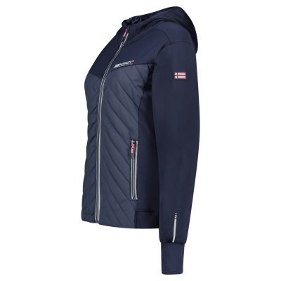 2. Geographical Norway Softshell TRIANGLE NAVY / PINK DB LADY 024 (WY3257F/GN/Navy / Pink)