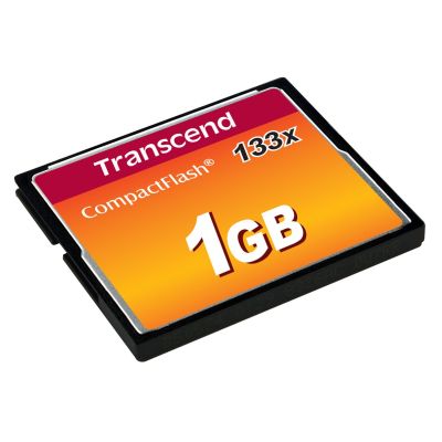 2. Transcend 1 GB CF 133x Karta pamięci CompactFlash MLC