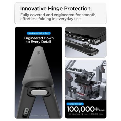 8. Etui Spigen Ultra Hybrid Pro MagSafe na iPhone Duo - czarne