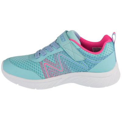 2. Skechers Microspec Plus - Swirl Sweet 303535L-AQPK Niebieskie 35